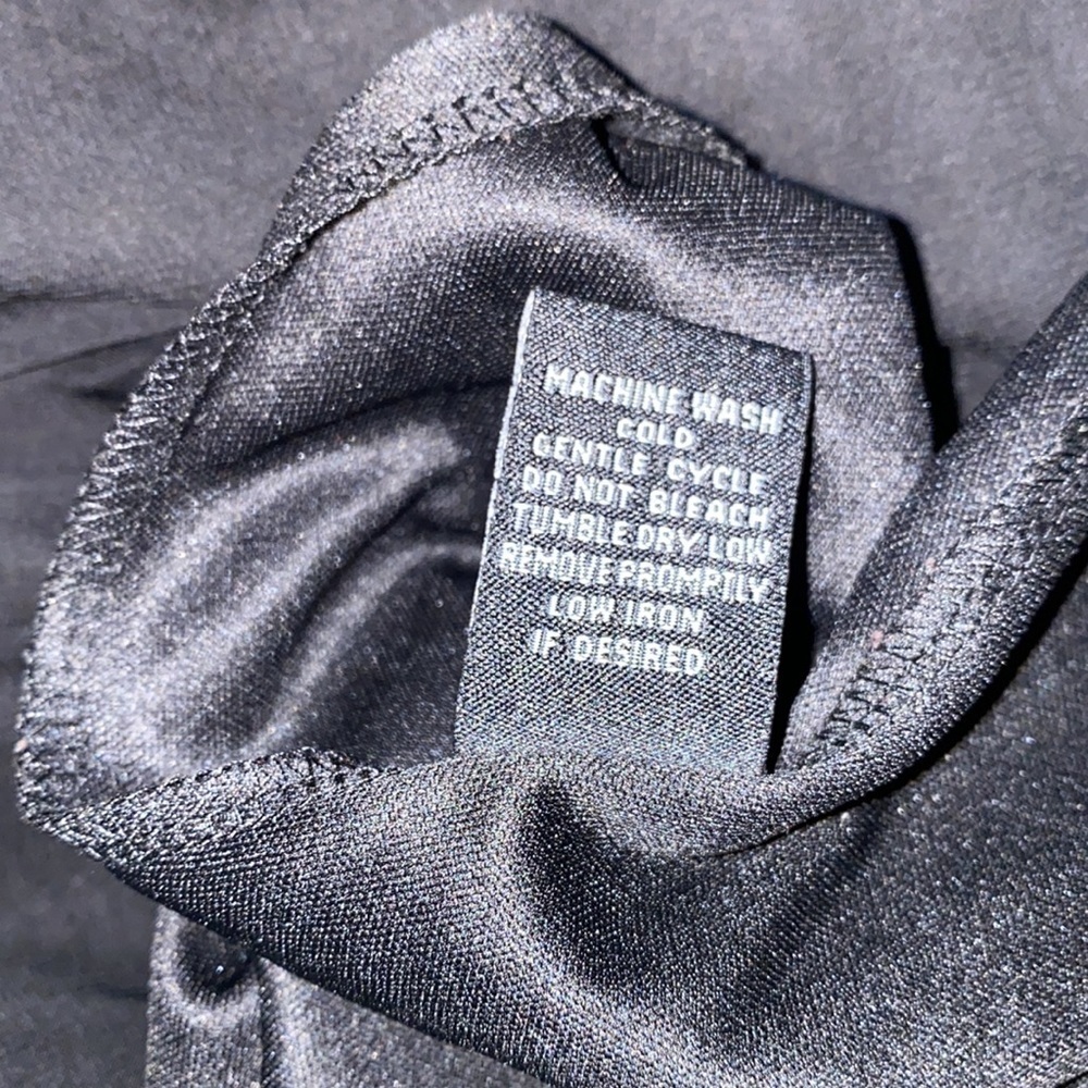 New look floral black sheer bottom sleeveless maxi  dress Sz S - Picture 5 of 14